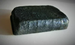 'Bible', cast lava, 22 x 15 x 6cms. 2017. bible, cast lava, 22 x 15 x 6cms. 2017.